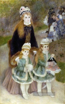Mutter und Kinder Pierre Auguste Renoir Ölgemälde
